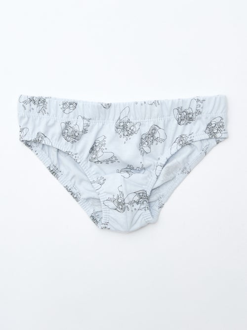 Pack de 7 slips estampados - Kiabi