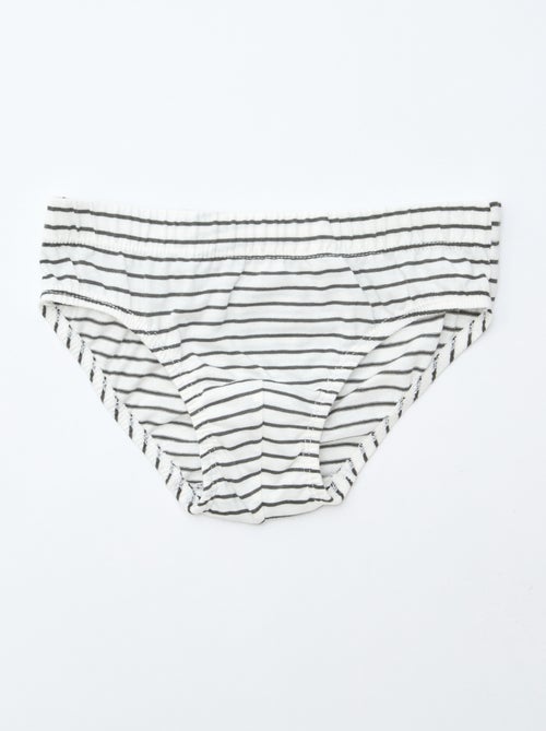 Pack de 7 slips estampados - Kiabi