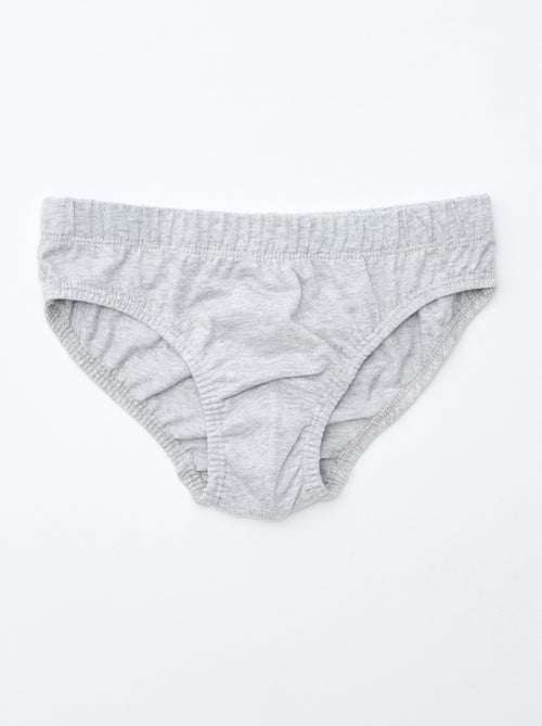 Pack de 7 slips estampados - Kiabi