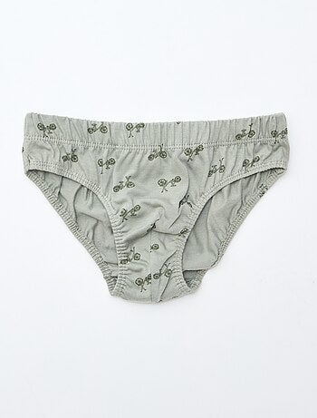 Pack de 7 slips estampados