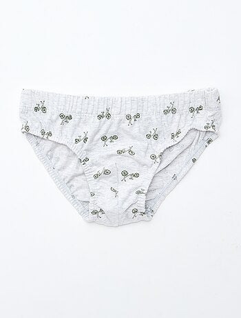 Pack de 7 slips estampados