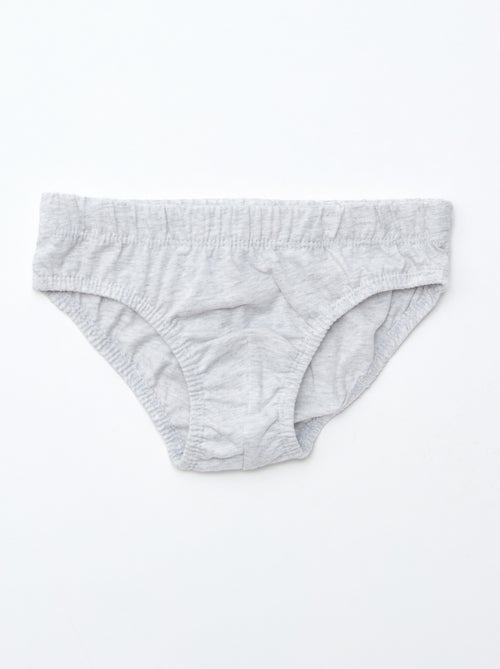 Pack de 7 slips estampados - Kiabi