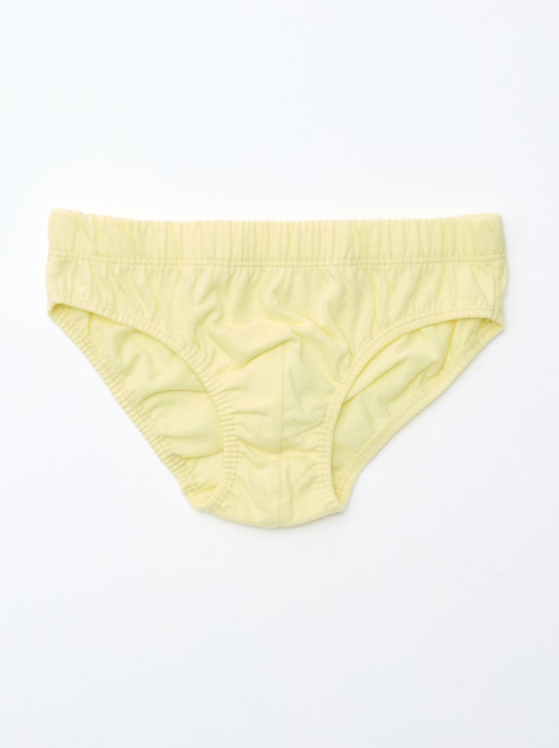 Pack de 7 slips estampados Gris - Kiabi