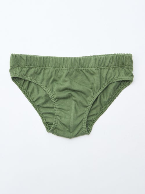 Pack de 7 slips estampados - Kiabi