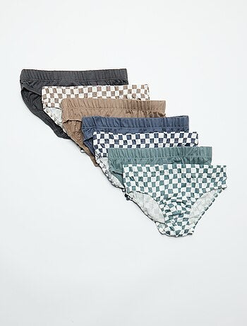 Pack de 7 slips estampados