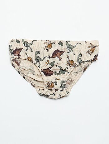 Pack de 7 slips estampados
