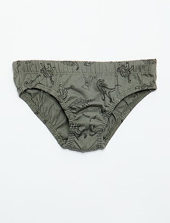 Pack de 7 slips estampados