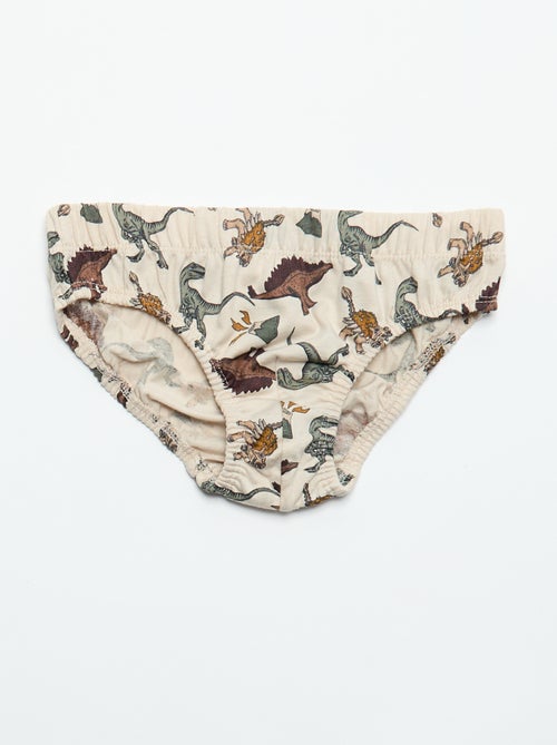 Pack de 7 slips estampados - Kiabi