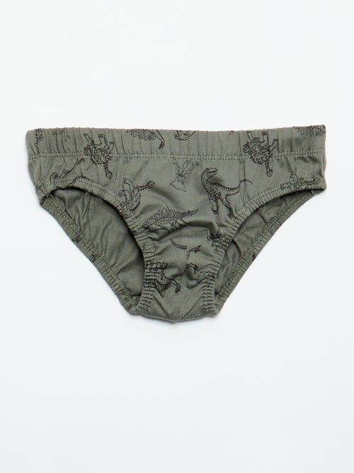 Pack de 7 slips estampados - Kiabi