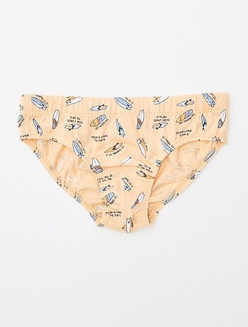 Pack de 7 slips estampados