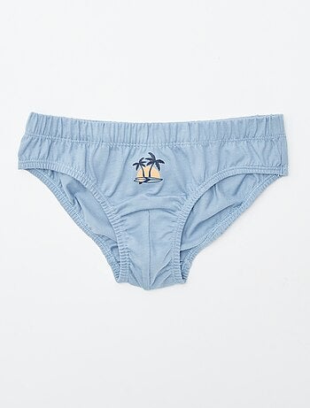 Pack de 7 slips estampados