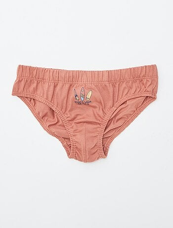Pack de 7 slips estampados