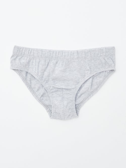 Pack de 7 slips estampados - Kiabi