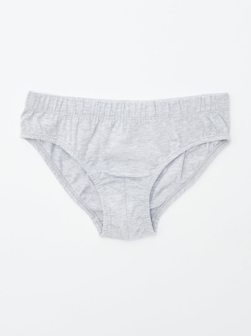 Pack de 7 slips estampados NARANJA - Kiabi