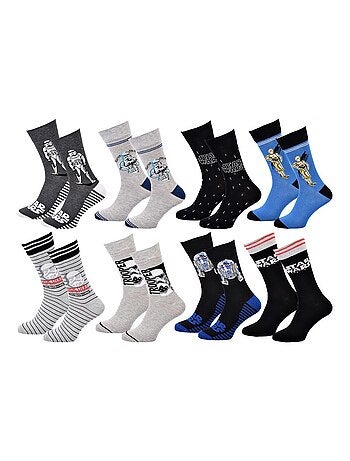 Pack de 8 calcetines hombre DISNEY STAR WARS