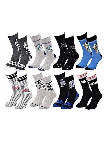 Pack de 8 calcetines hombre DISNEY STAR WARS