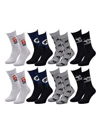 Pack de 8 calcetines hombre E.T L'EXTRATERRESTRE