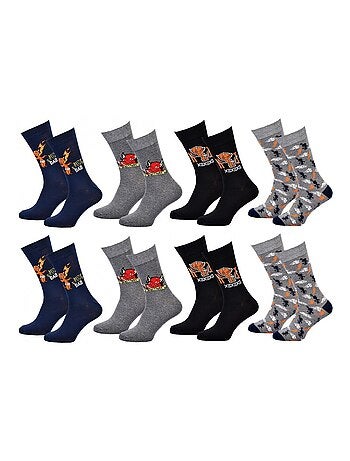 Pack de 8 calcetines hombre HOT STUFF