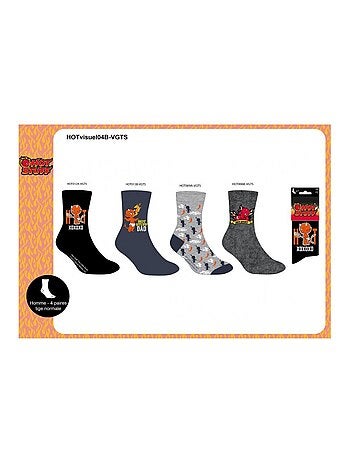 Pack de 8 calcetines hombre HOT STUFF