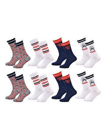 Pack de 8 calcetines hombre JAWS