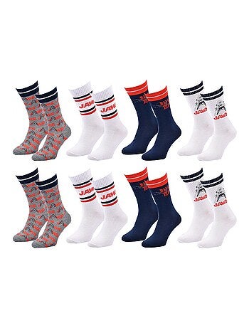 Pack de 8 calcetines hombre JAWS