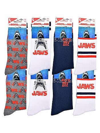 Pack de 8 calcetines hombre JAWS