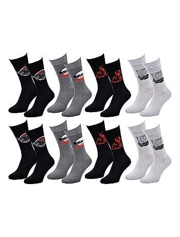 Pack de 8 calcetines hombre K2000