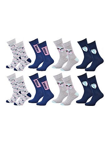 Pack de 8 calcetines hombre MIAMI VICE