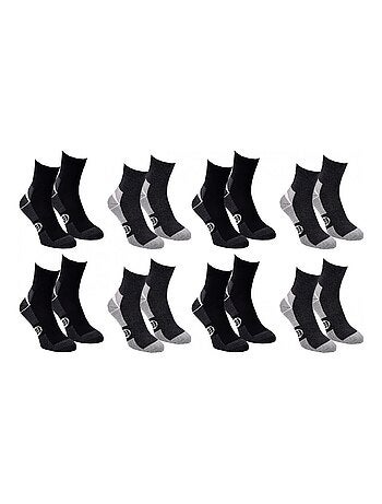 Pack de 8 calcetines hombre quarter SERGIO TACCHINI