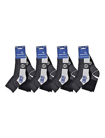 Pack de 8 calcetines hombre quarter SERGIO TACCHINI