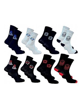 Pack de 8 calcetines hombre SPIDERMAN