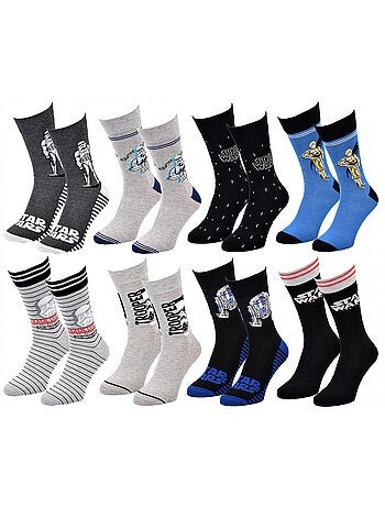 Pack de 8 calcetines regalo hombre LICENCE