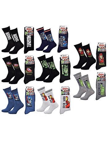 Pack de 8 calcetines regalo hombre LICENCE