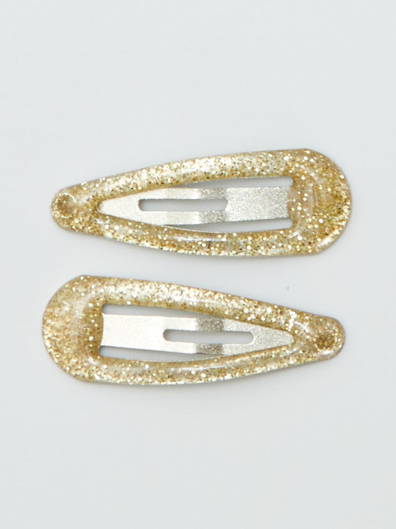 Pack de 8 mini pinzas clic clac ROSA - Kiabi