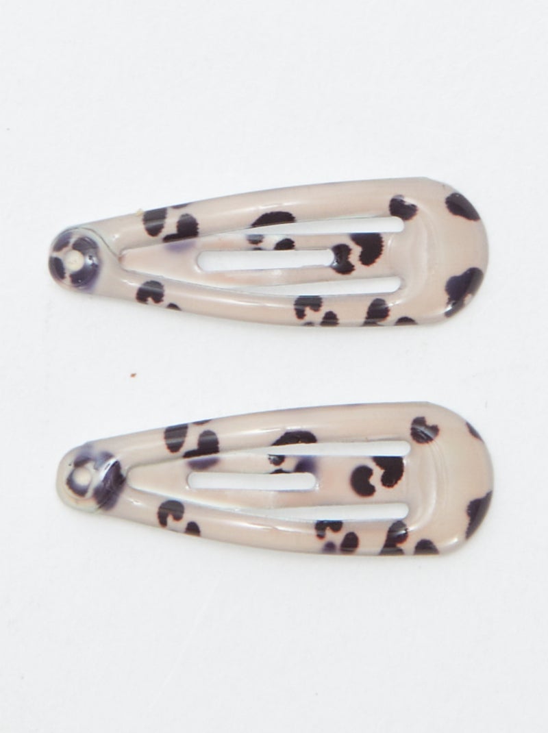 Pack de 8 minipinzas clip Kaki - Kiabi