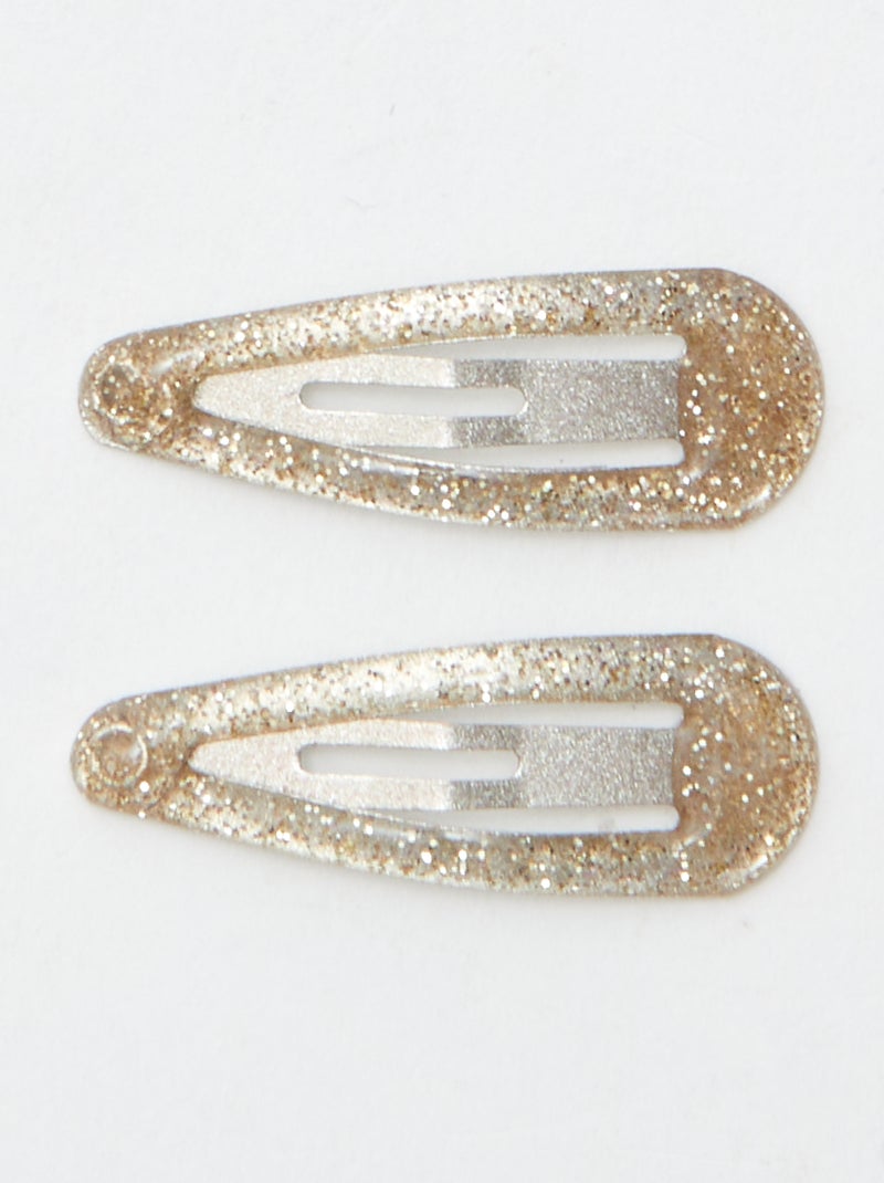 Pack de 8 minipinzas clip Kaki - Kiabi