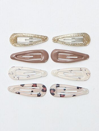 Pack de 8 minipinzas clip