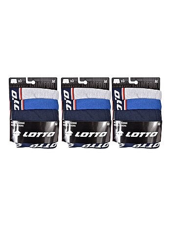 Pack de 9 boxer hombre LOTTO