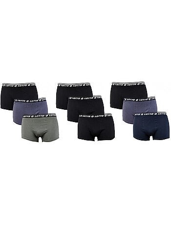 Pack de 9 Boxers Hombre Algodón LOTTO