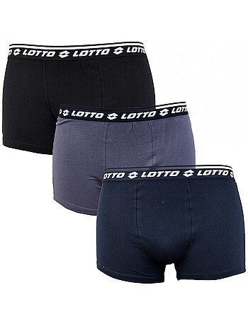Pack de 9 Boxers Hombre Algodón LOTTO