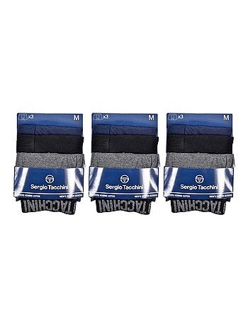 Pack de 9 Boxers SERGIO TACCHINI