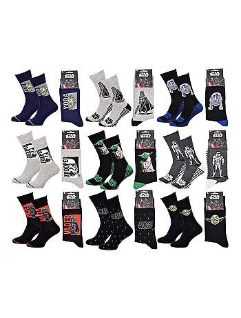 Pack de 9 calcetines hombre DISNEY STAR WARS