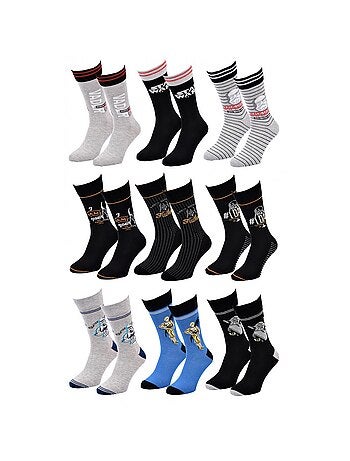 Pack de 9 calcetines hombre LICENCE