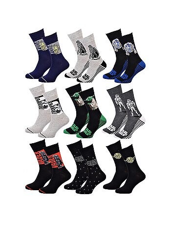 Pack de 9 calcetines hombre LICENCE