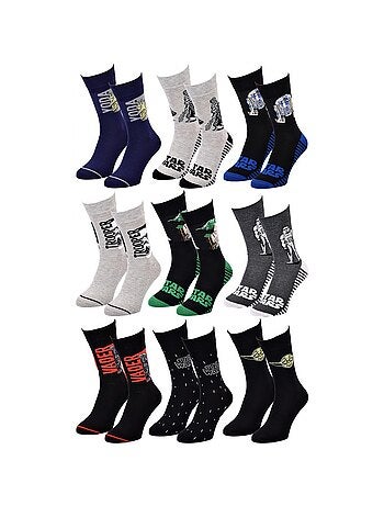 Pack de 9 calcetines hombre LICENCE