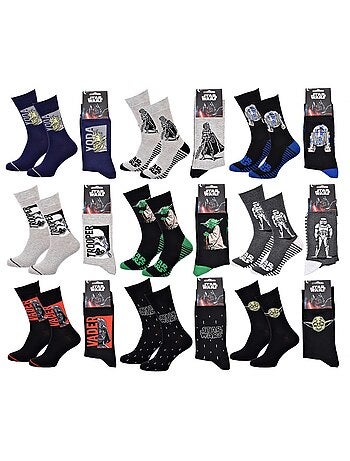 Pack de 9 calcetines hombre LICENCE