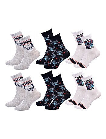 Pack de 9 calcetines mujer LILO ET STITCH