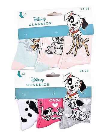 Pack de 9 calcetines niña DISNEY CLASSIC