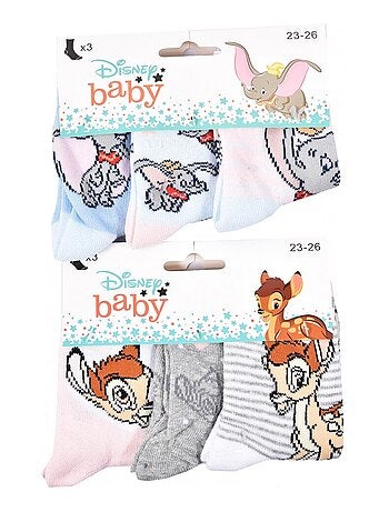 Pack de 9 calcetines niña DISNEY CLASSIC