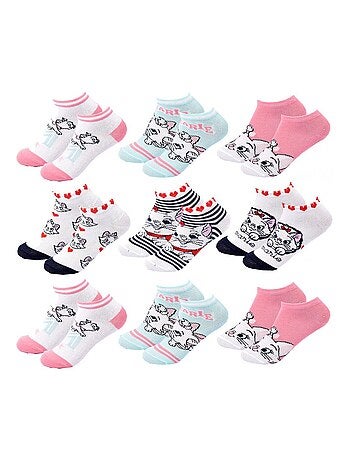 Pack de 9 calcetines niña DISNEY CLASSIC